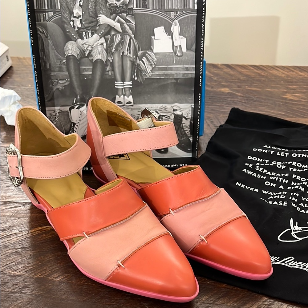 John Fluvog Power Up Mary Jane Shoes 7.5